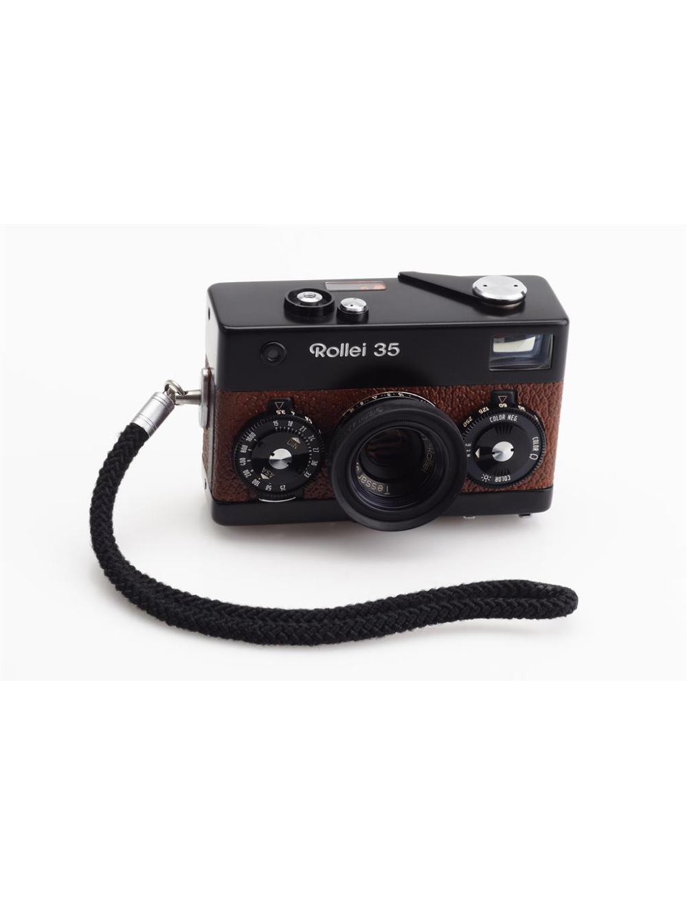 Rollei 35 Black Brown w. Tessar 3.5/40mm Made in Singapore | JO GEIER