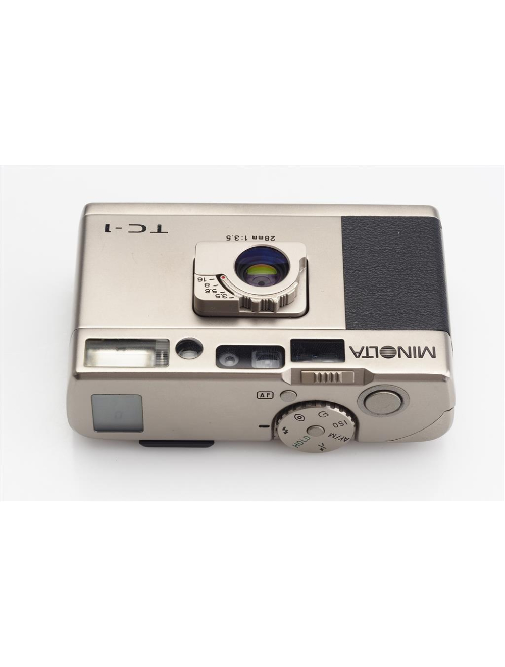 Minolta TC-1 w. G-Rokkor 3.5/28mm & Wrist Strap #13801019