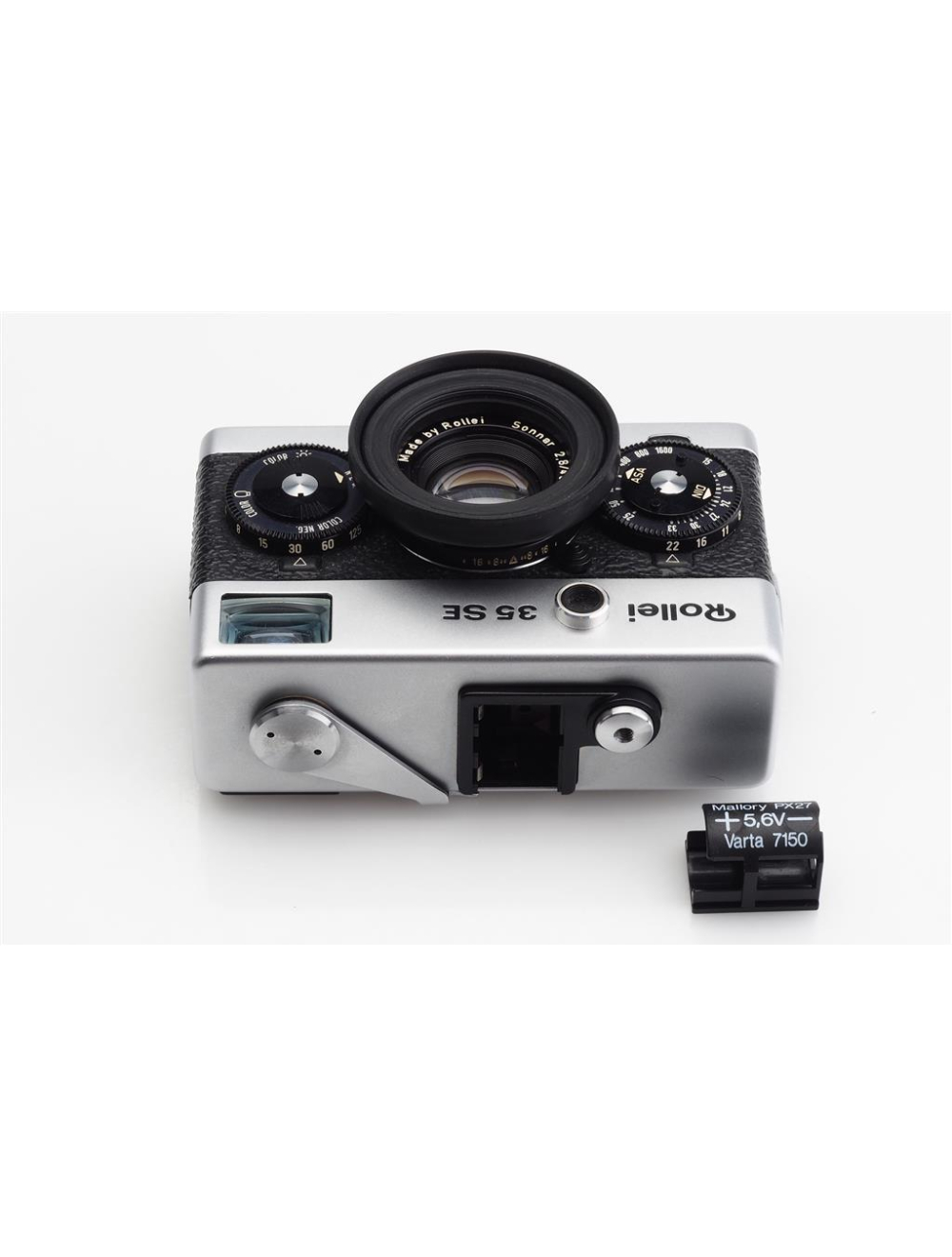 Rollei 35 SE 本体 ジャンク Rollei 35 35SE Chrome w. HFT Sonnar 2.8/40mm & Flash & Box | JO GEIER