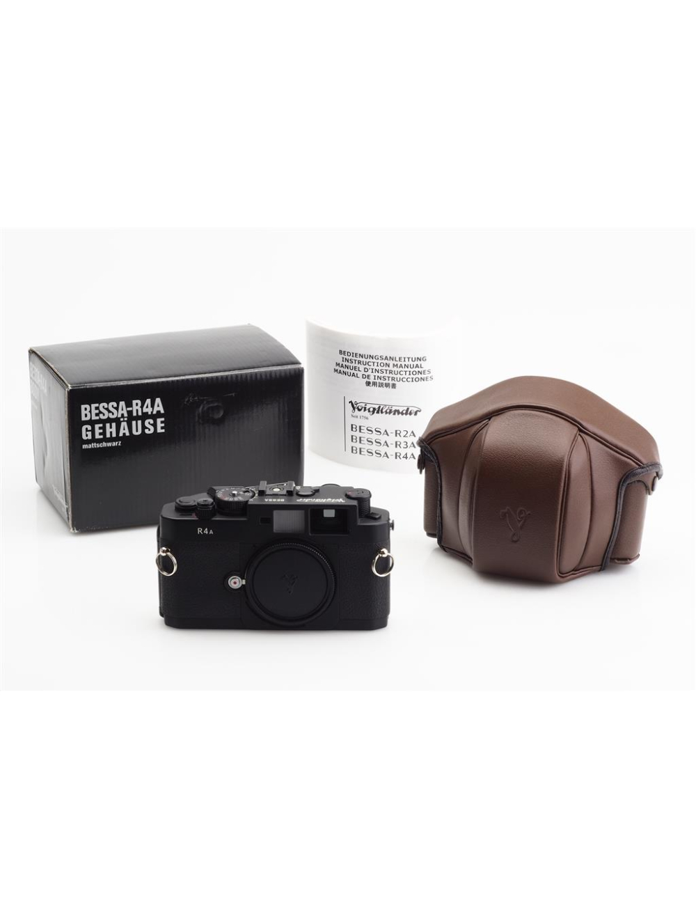 Voigtländer Bessa R4A Black w. Case & Box #0020513 | JO GEIER Voigtländer Bessa R4A Black w. Case & Box #0020513 | JO GEIER