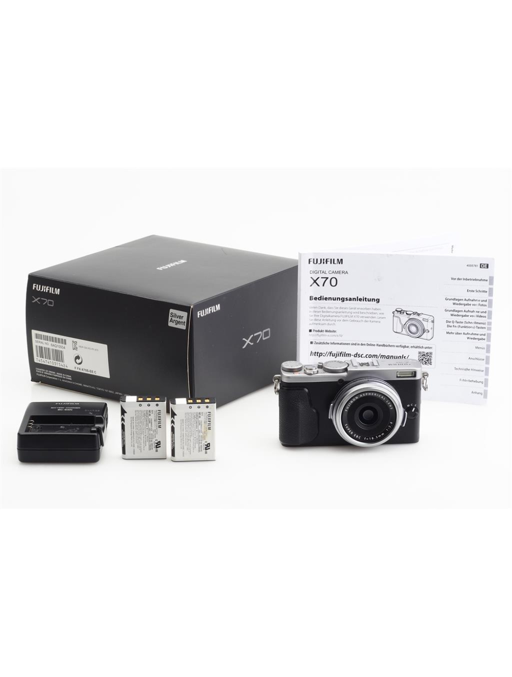 Fujifilm Fuji X70 w. 2.8/18.5mm Super EBC & Box | JO GEIER