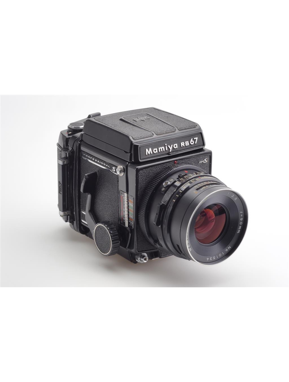 Mamiya RB67 Professional S w. Sekor C 3.8/90mm & Mag. Pro S | JO GEIER