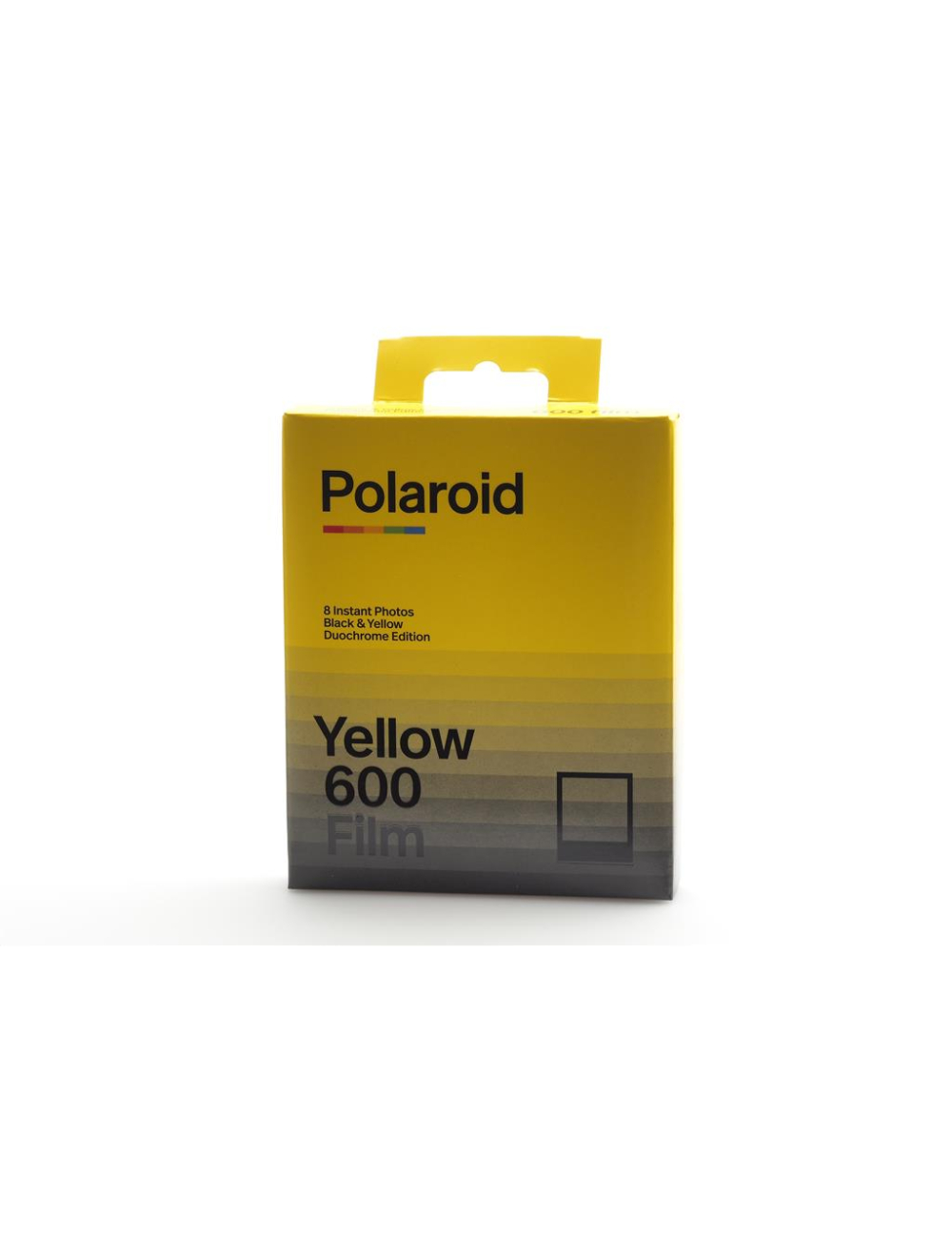 Polaroid 600 Yellow Film Black Yellow Duochrome Edition