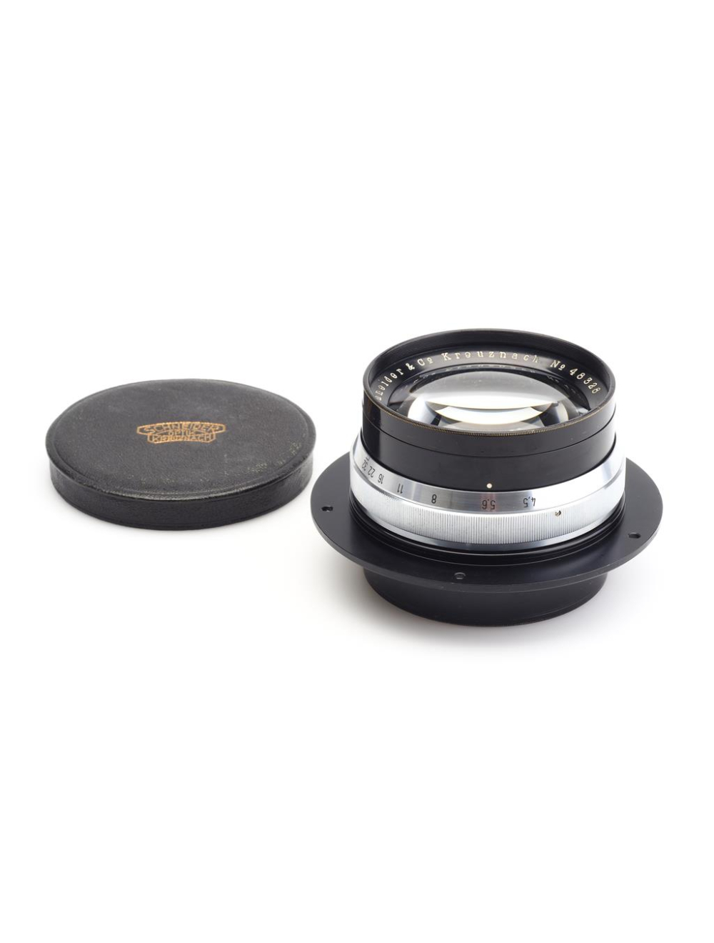 SCHNEIDER KREUZNACH XENAR 300MM F/5.6 LENS IN A COPAL NO. 3 SHUTTER WITH CAPS