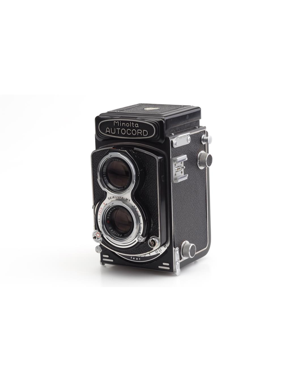 Minolta Autocord 6x6 TLR w. Hood & Case #166018 | JO GEIER