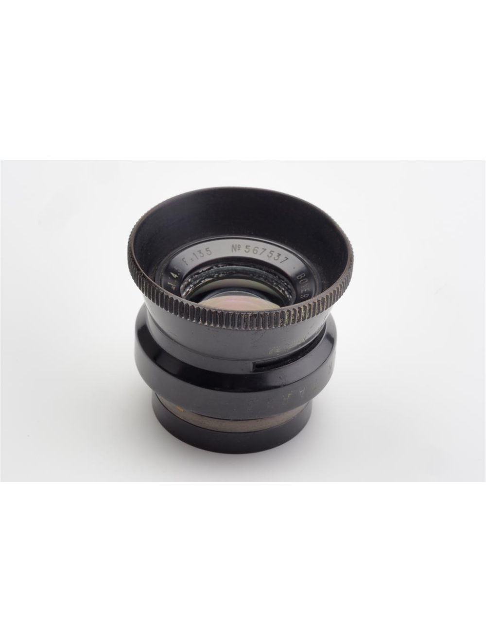 Objectif Ancien Boyer Saphir 4.5/150 Mm – Très Bel état, Optique Saphir 150