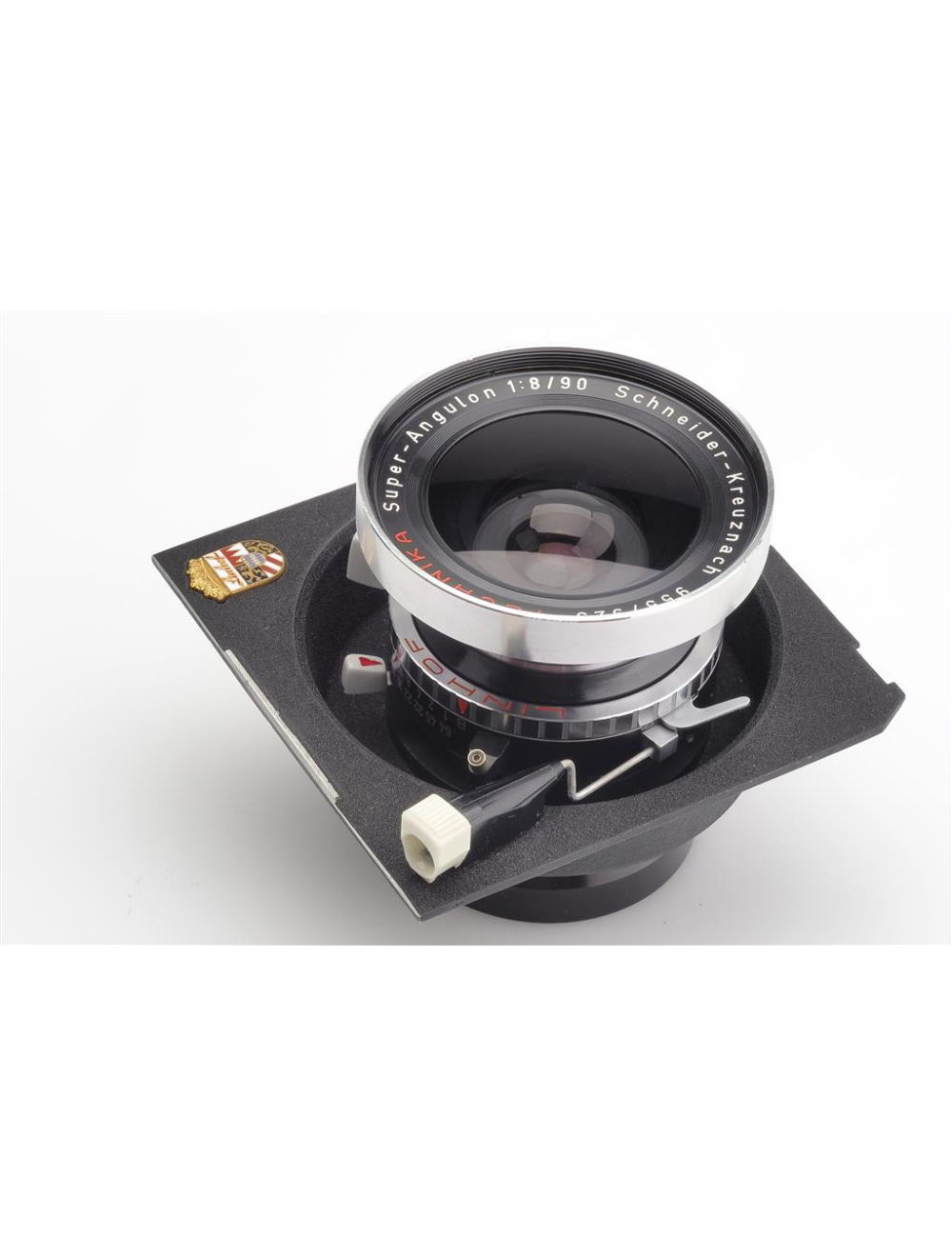 Schneider Super-Angulon 8/90mm f. Linhof Technika w. Box | JO GEIER