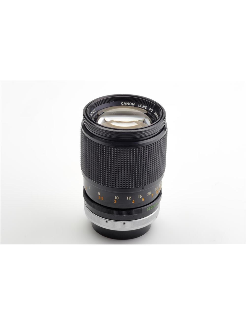 Objectif Canon FD 135 Mm F/2,5 SC – Très Bon état, Avec Bouchons Et Filtre UV