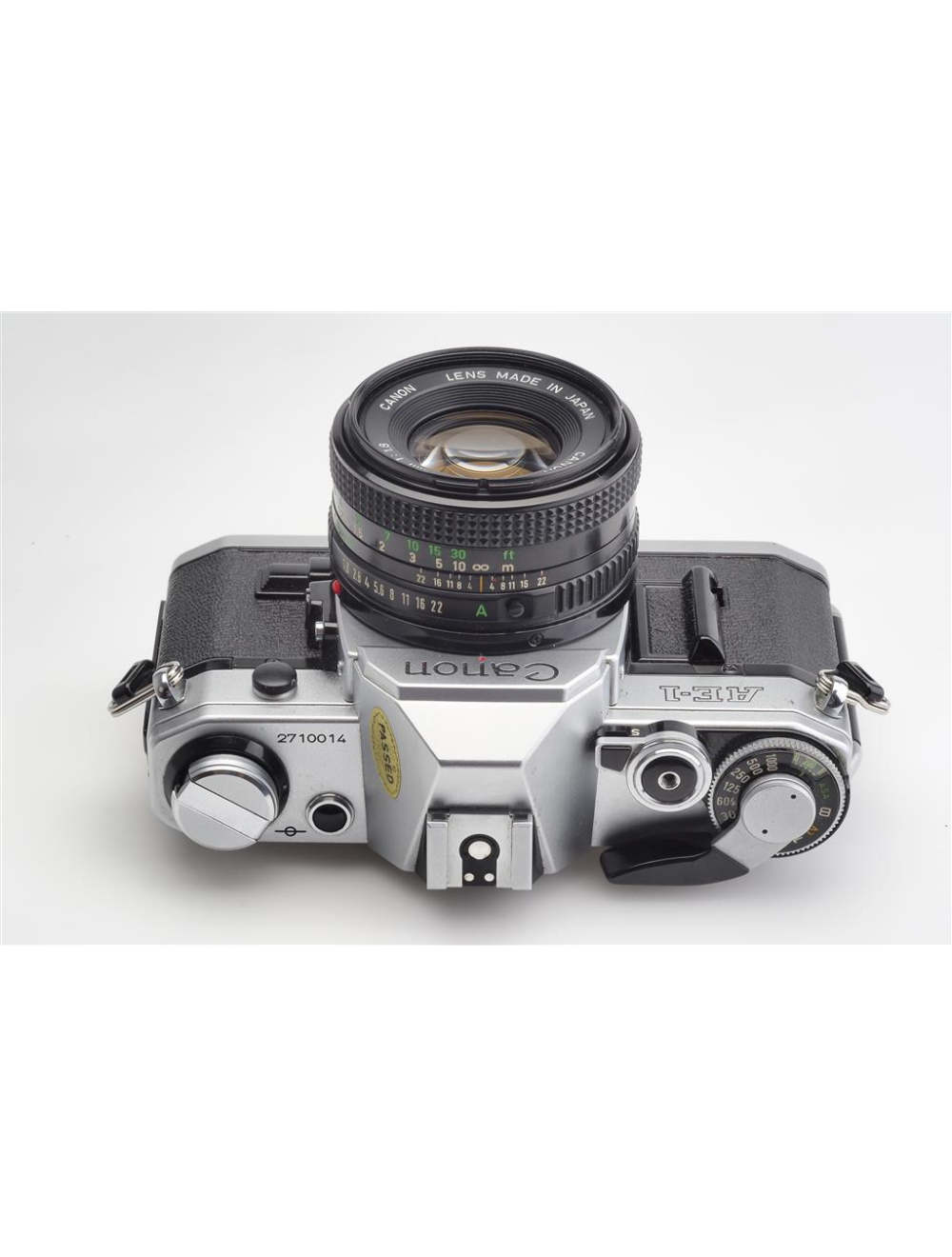 Canon AE-1 Chrome w. 1.8/50mm #2710014 | JO GEIER