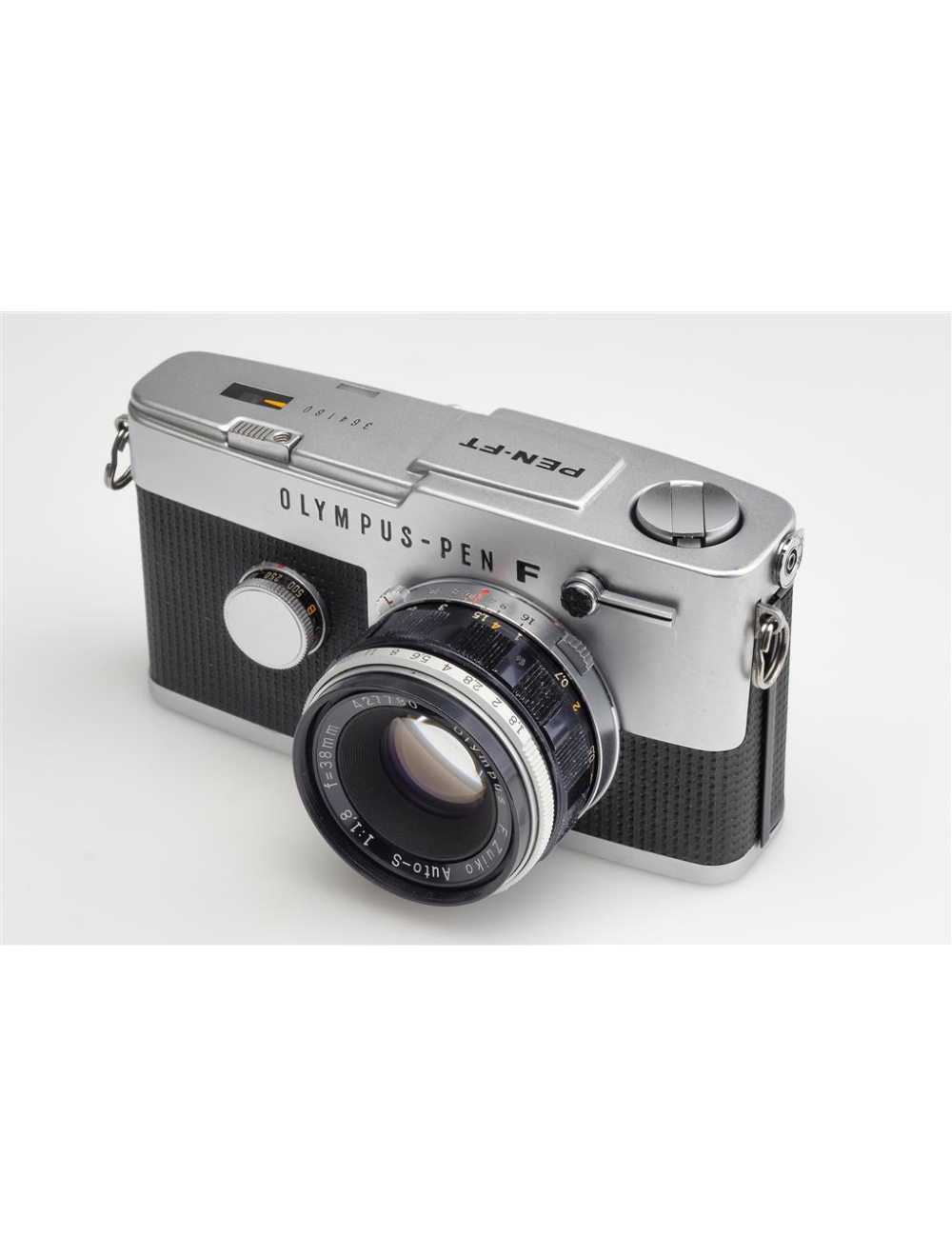 Olympus Pen FT Chrome w. 1.8/38mm & Case #364180 | JO GEIER
