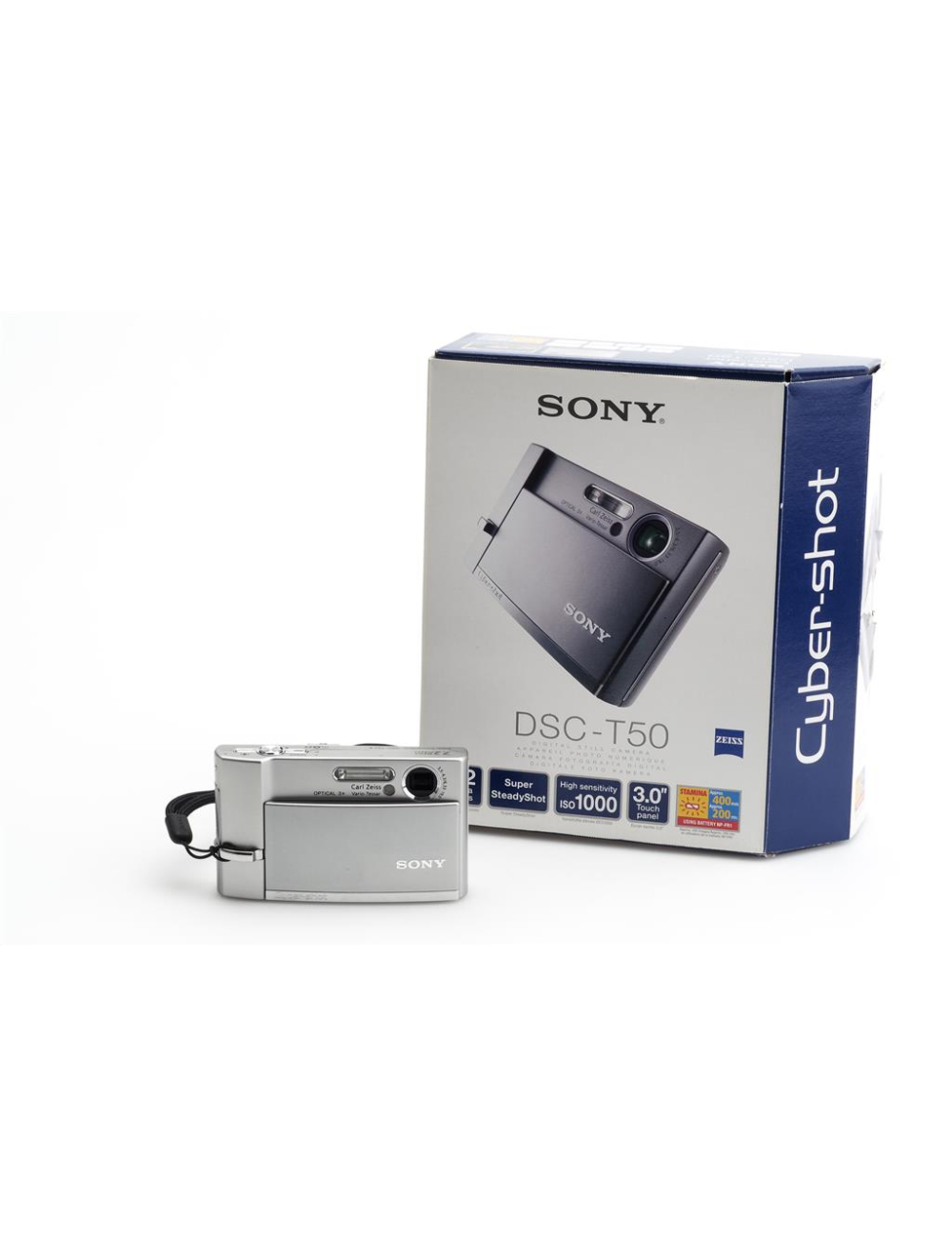 Sony Cybershot DSC-T50 Box JO GEIER