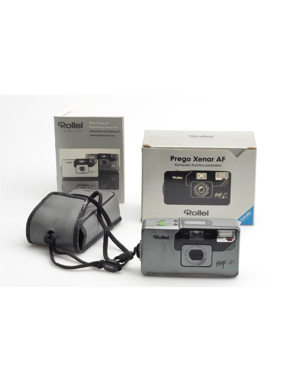 Rollei Prego Xenar AF w. AF-Xenar 3.5/35mm HFT Makro & Box | JO GEIER