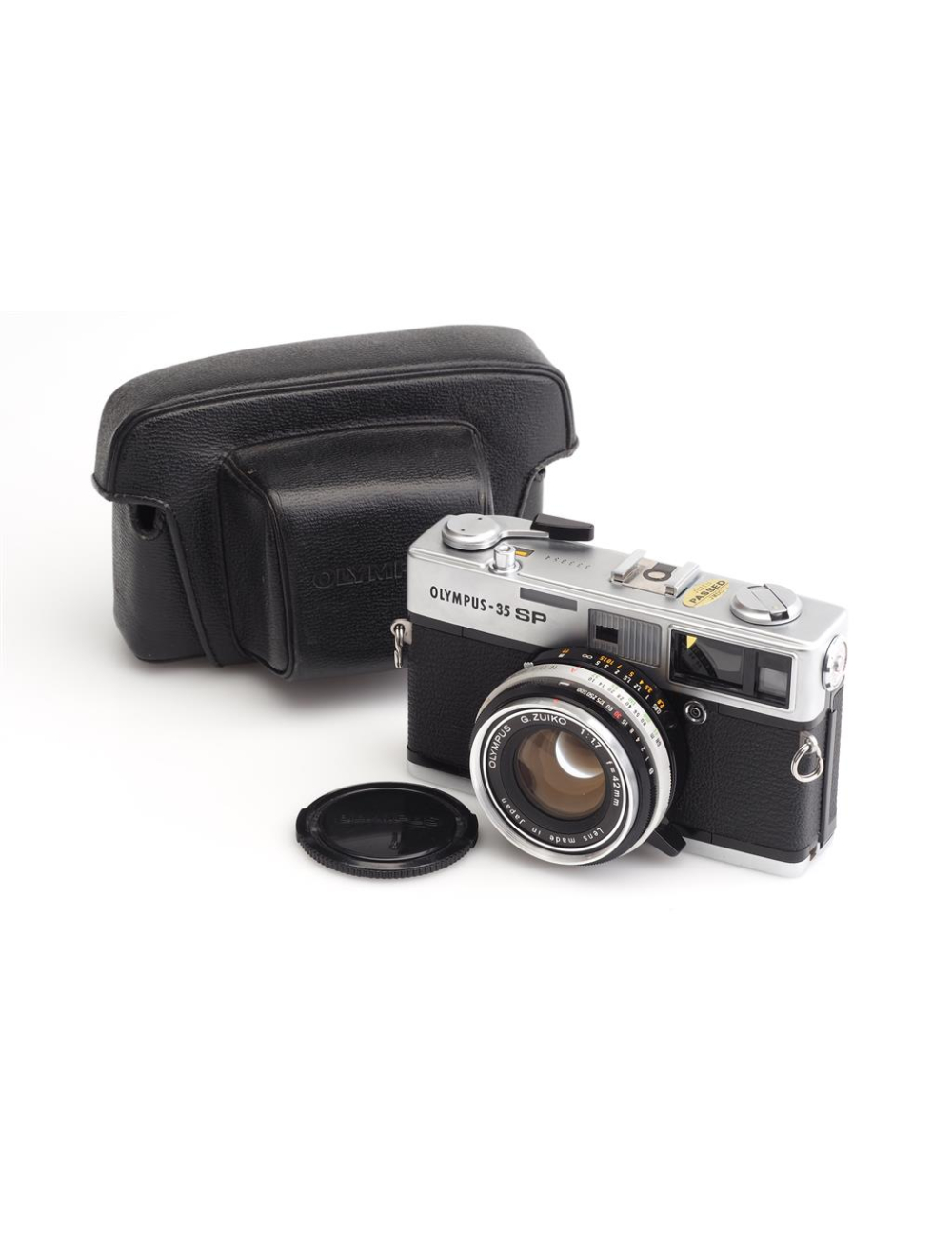 Olympus 35 SP Chrome w. Zuiko 1.7/42mm & Case | JO GEIER
