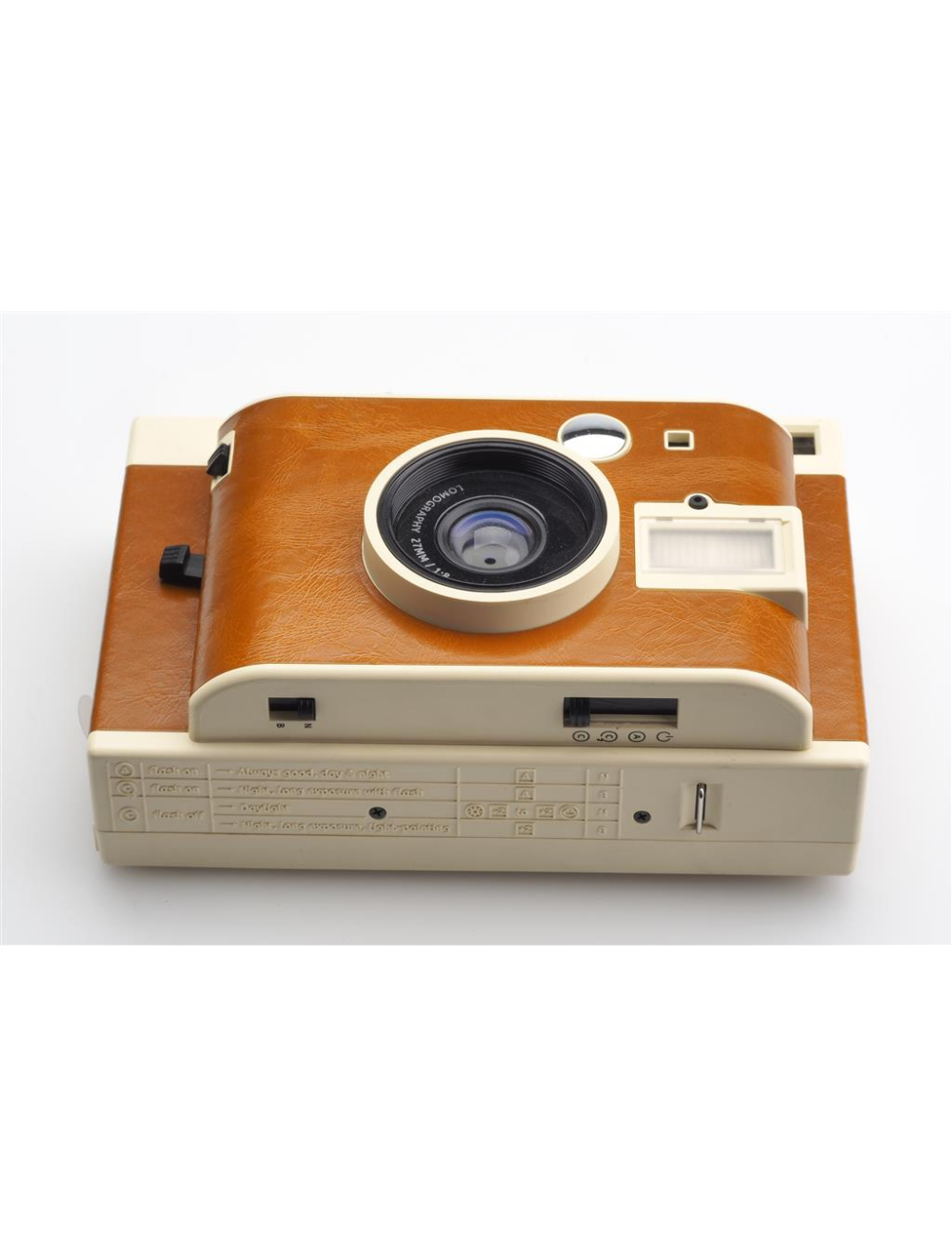 Appareil Photo Lomography Lomo'Instant Sanremo Edition Marron + 3 Objectifs - Occasion