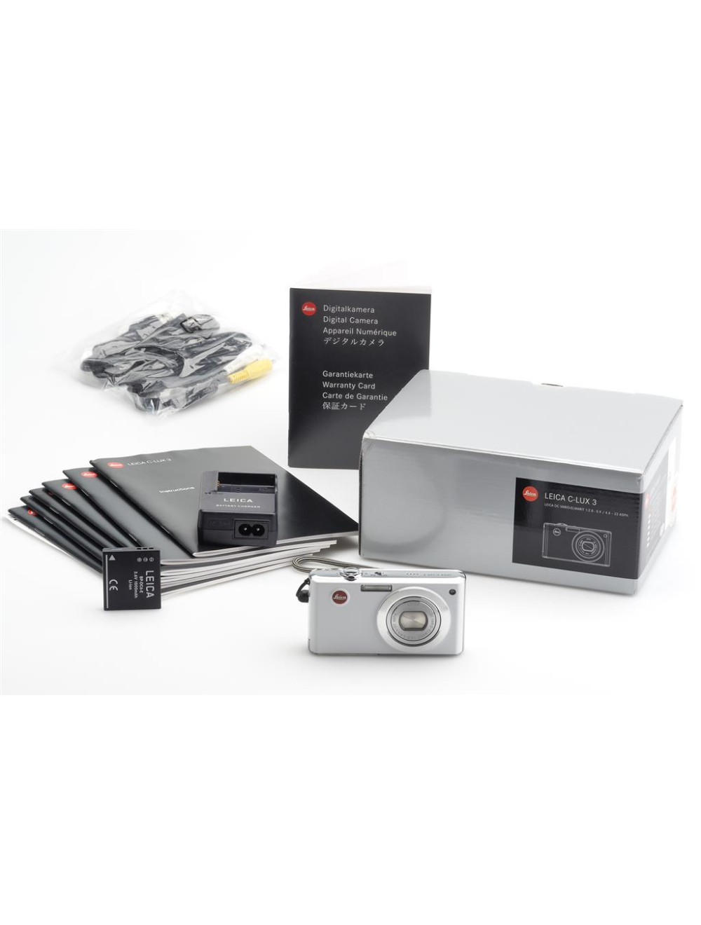 Leitz Leica C-Lux 3 White Blanc 18333 w. Box #3565471 | JO GEIER