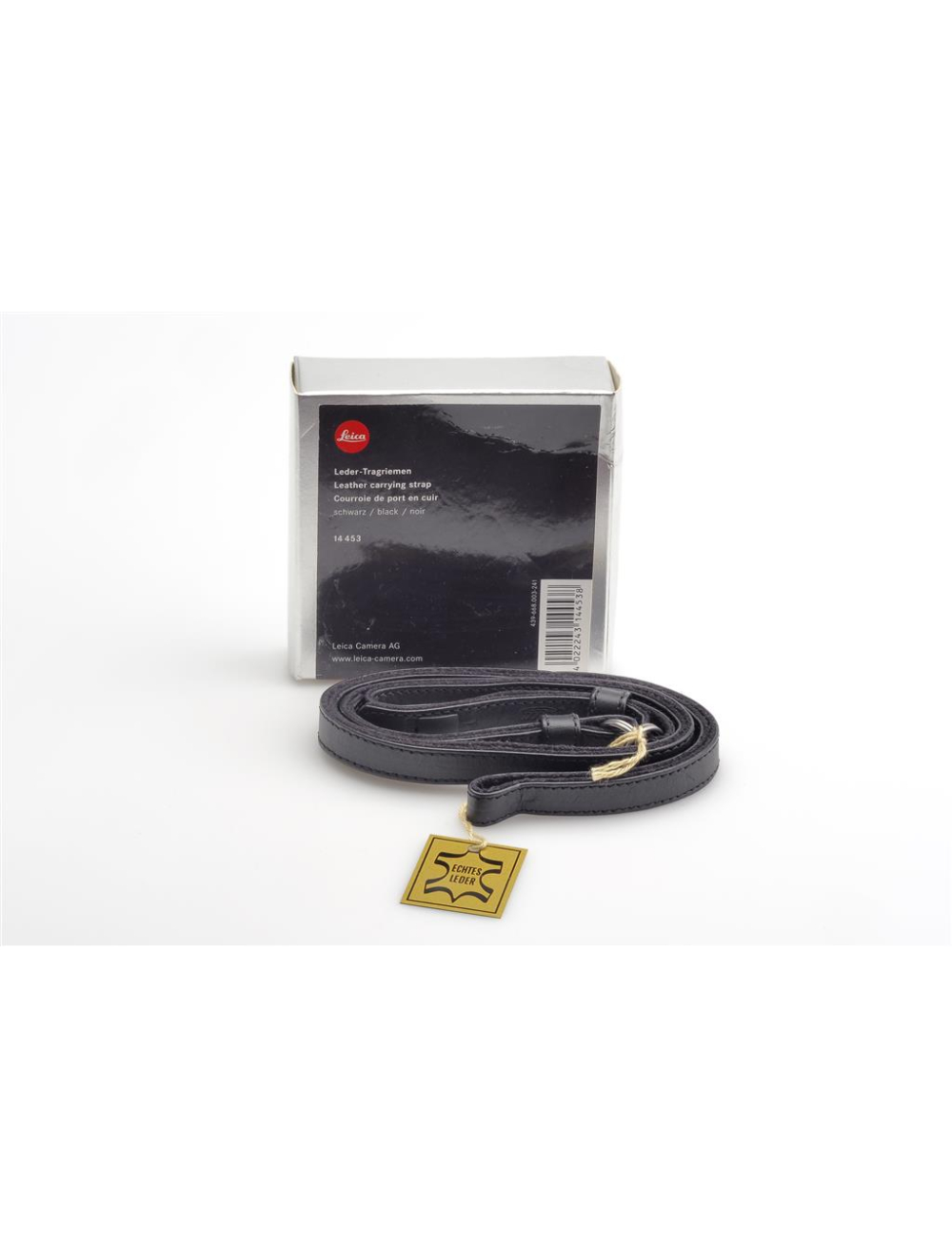 Leitz（Leica）純正アクセサリー Leitz Leica Carrying Strap Black w. Box 14453 100-118cm | JO GEIER