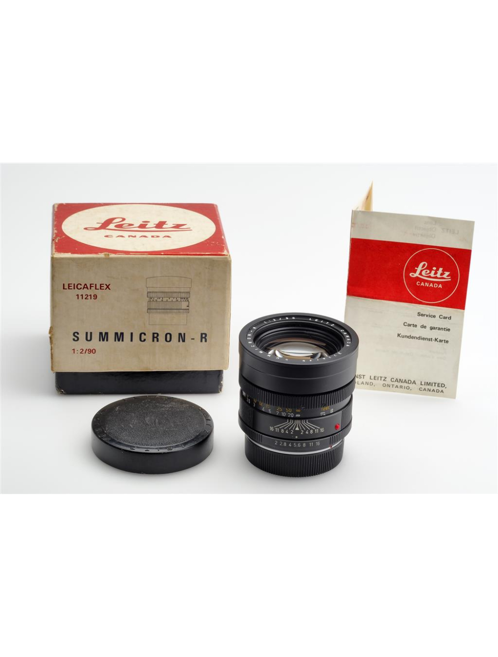 Leitz Leica R Summicron-R 2/90mm 11219 w. Box #2714735 | JO GEIER