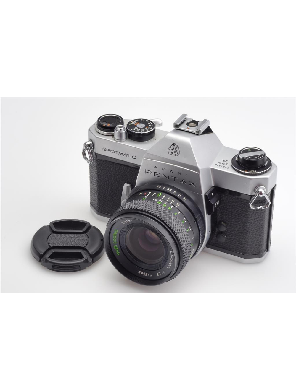 Asahi Pentax Spotmatic SP II Chrome w. 2.8/35mm Chinon | JO GEIER