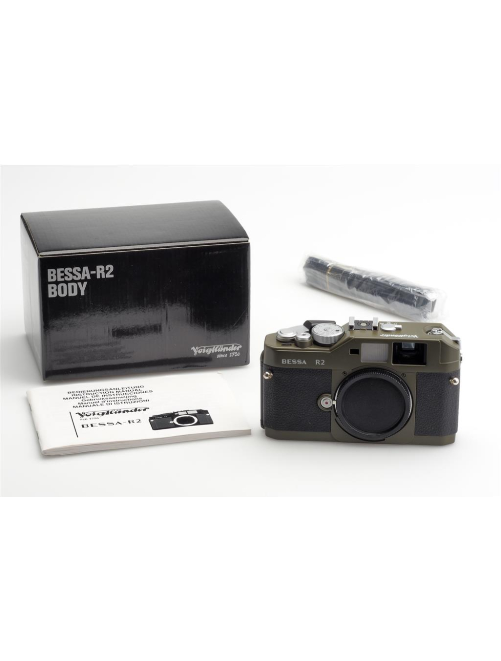 Voigtländer Bessa R2 Olive w. Box | JO GEIER