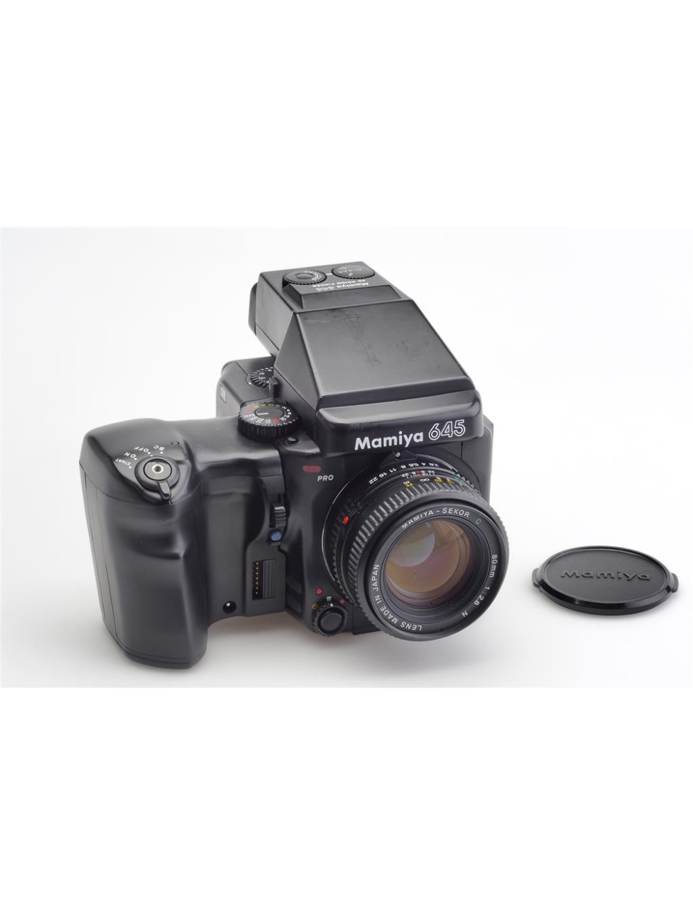 Mamiya 645 Pro w. Sekor C 2.8/80mm N & AE Prism Finder | JO GEIER