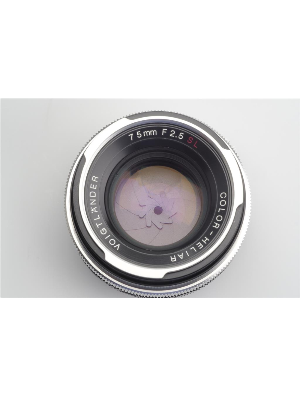 Voigtländer f. Nikon Ai/s 2.5/75mm SL Color-Heliar w. Box | JO GEIER