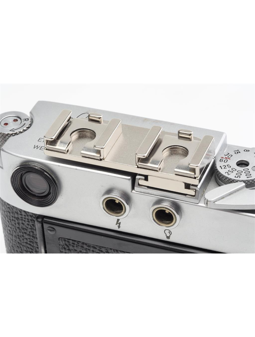 Meister UNX-8627 Double Shoe Flash Adapter Leica Doppelschuh | JO