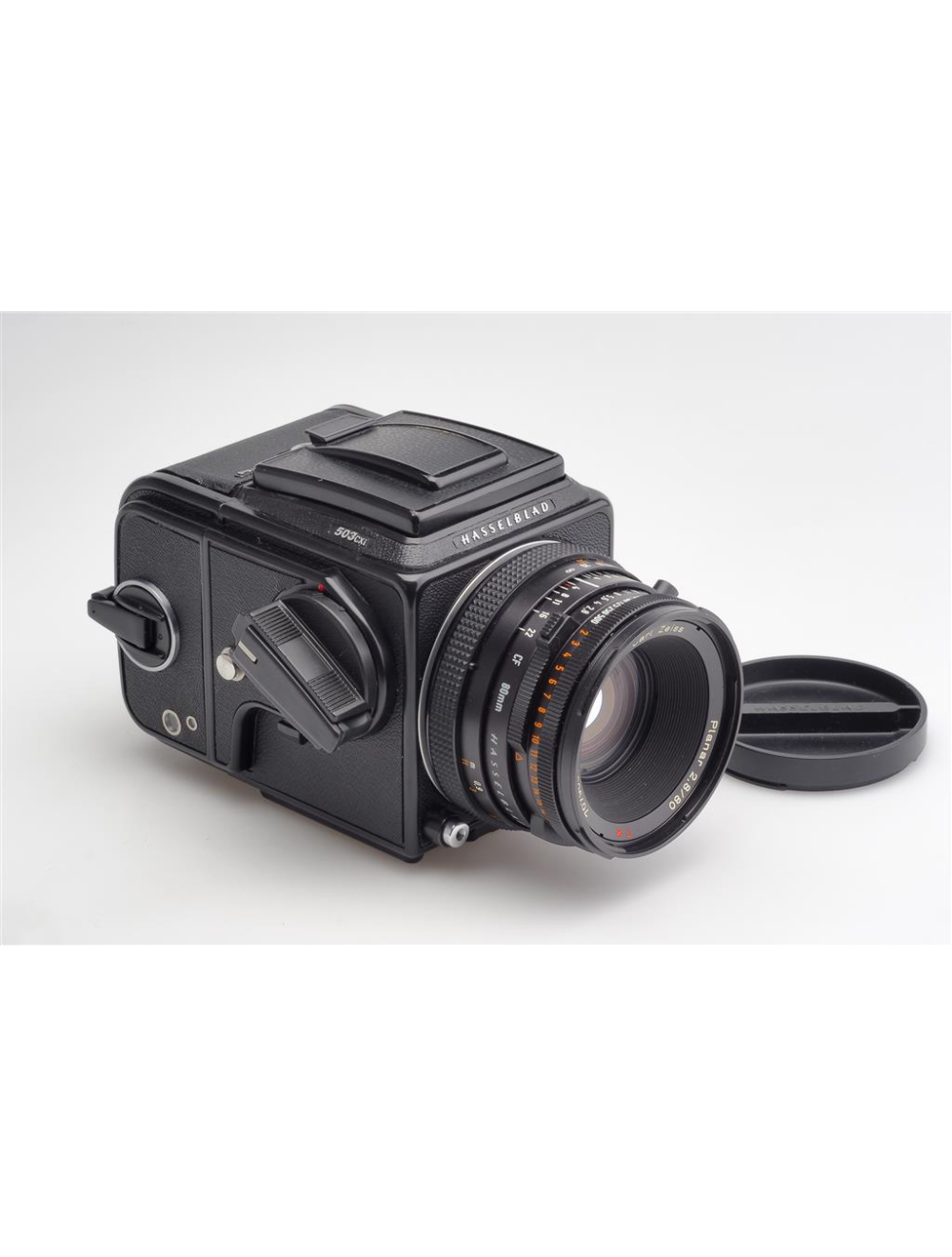 ハッセルブラッド 503CXI + CF 80/2.8 + A12 Hasselblad 503 CXi Black w. CF Planar 2.8/80mm T* & Mag. A12 | JO
