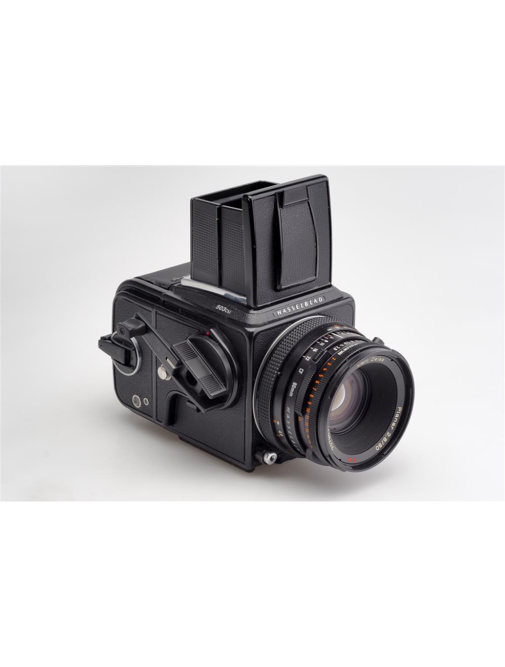 Hasselblad 503 CXi Black w. CF Planar 2.8/80mm T* & Mag. A12 | JO
