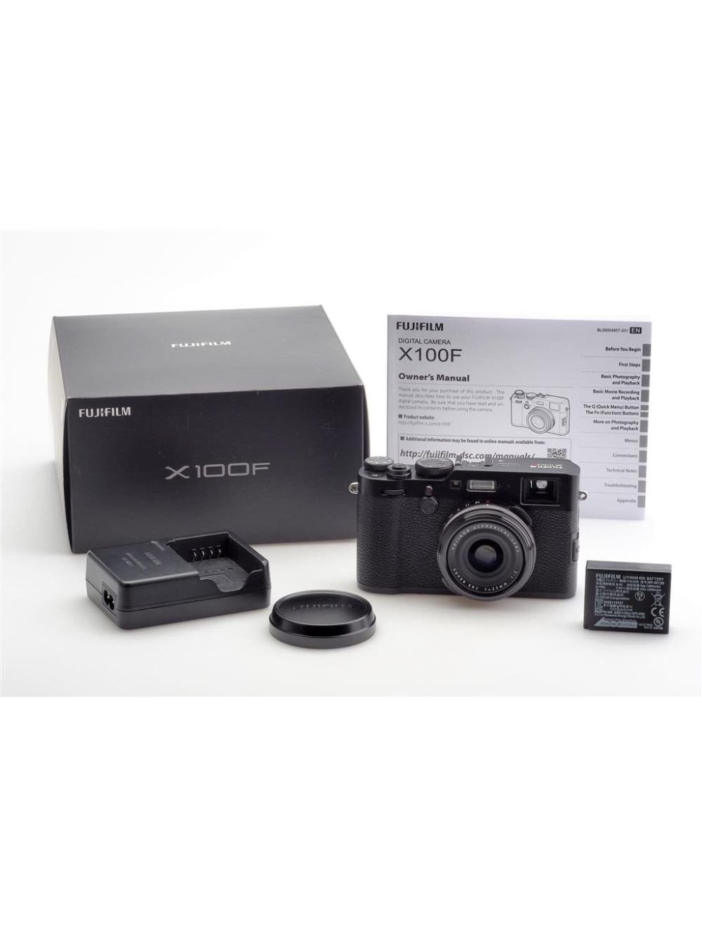 Fuji Fujifilm X100F Black w. 2/23mm Super EBC & 16200 Exp. | JO GEIER