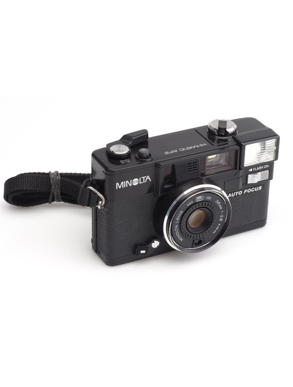 Minolta Hi-Matic AF2 w. 2.8/38mm & Strap & Case | JO GEIER