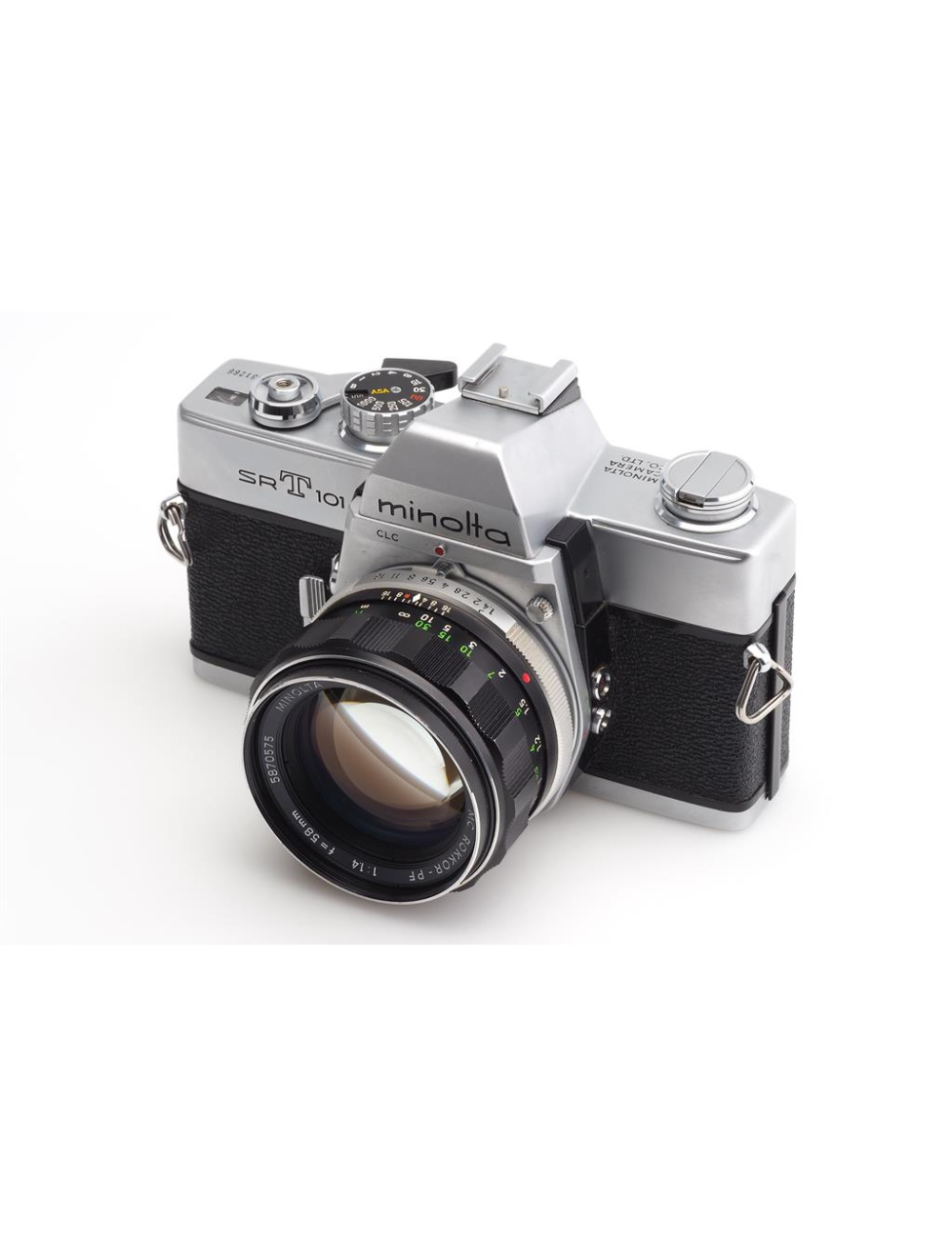 ミノルタ SRT101 シルバー MC ROKKOR-PF 58mm F/1.4