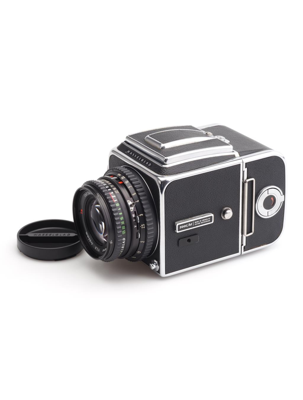 Hasselblad 500 C/M Chrome w. C Planar 2.8/80mm T* & Mag. 12 | JO GEIER