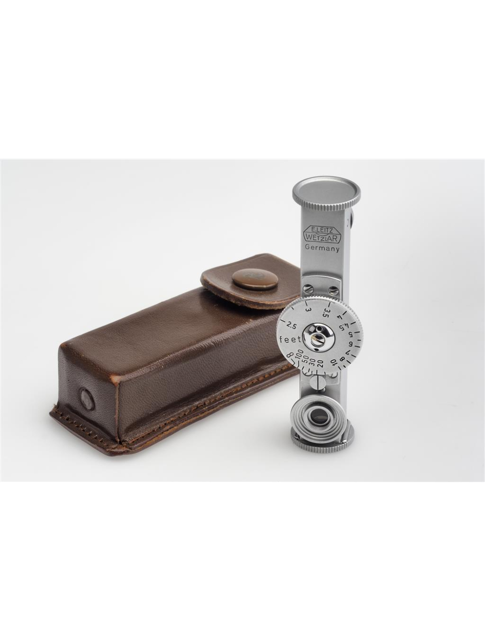 Leitz Leica FOKOS Short Base Rangefinder Chrome Case