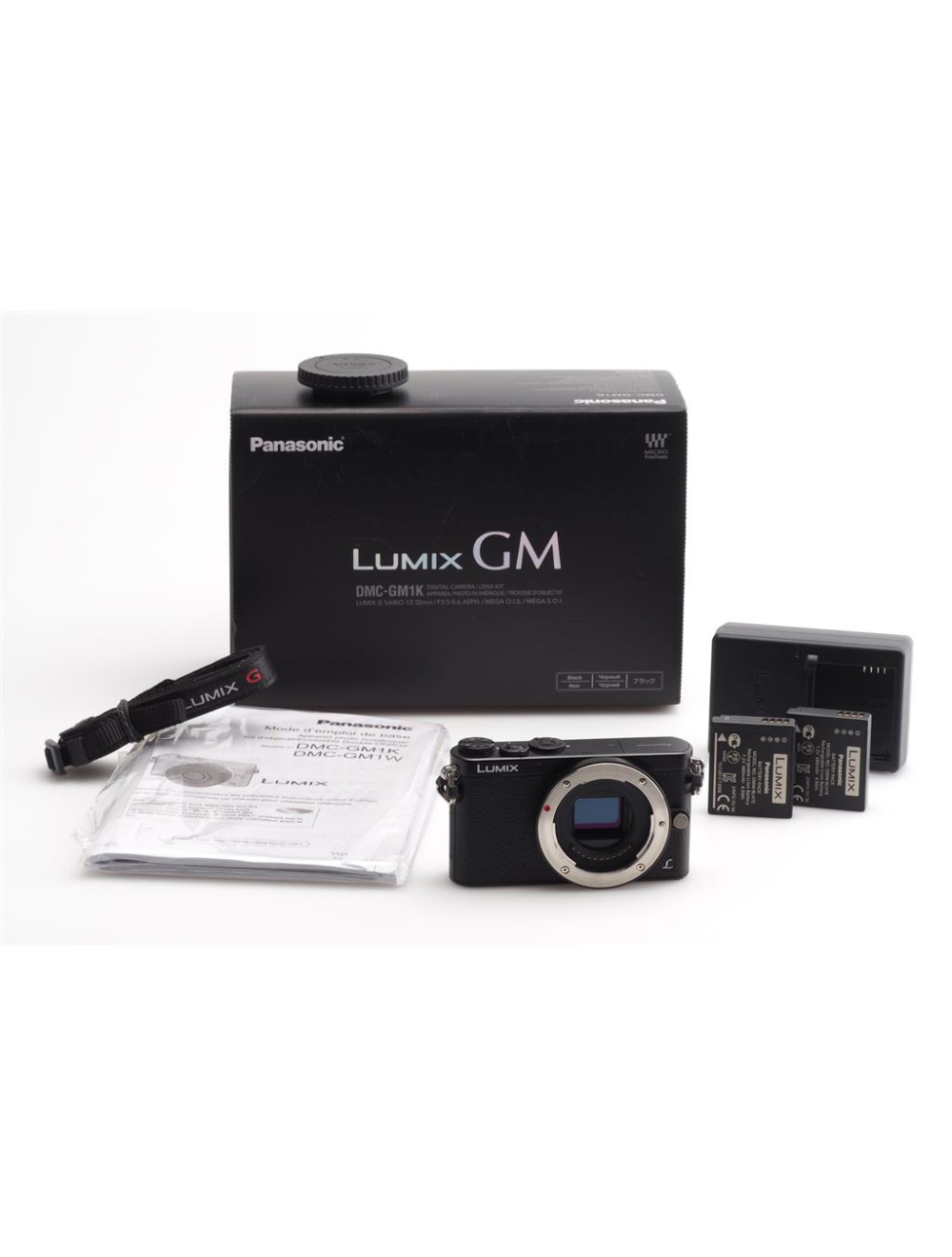 Panasonic Lumix DMC-GM1 Black Body M4/3 w. Box | JO GEIER