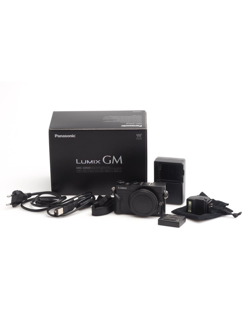 Panasonic Lumix DMC-GM5 Black Body w. Box | JO GEIER