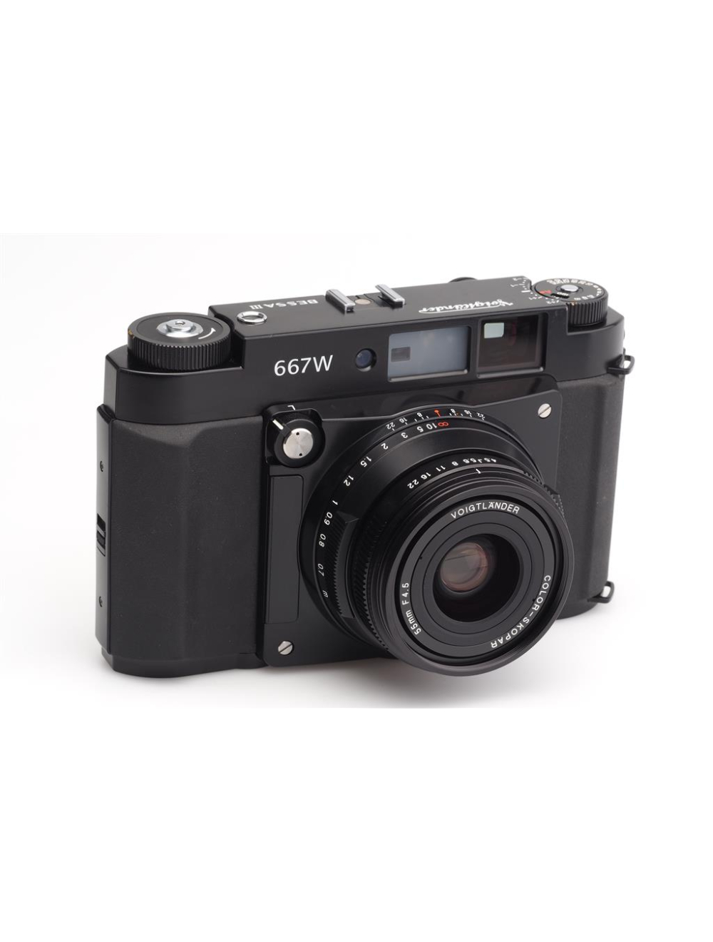 Voigtländer Bessa III 667W w. Color-Skopar 4.5/55mm & Box | JO GEIER