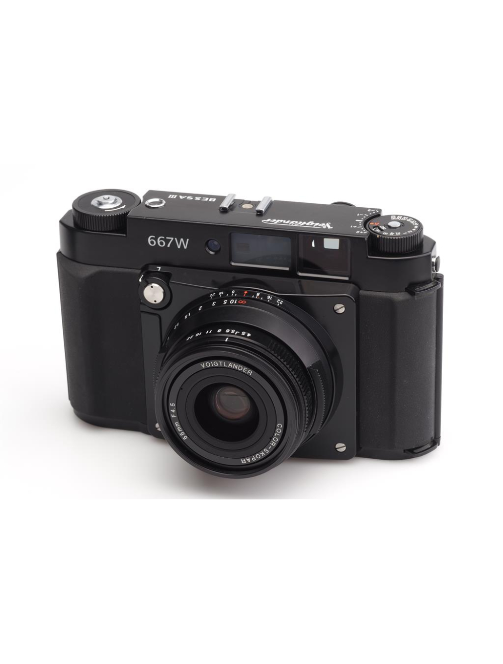 Voigtländer Bessa III 667W w. Color-Skopar 4.5/55mm & Box | JO GEIER