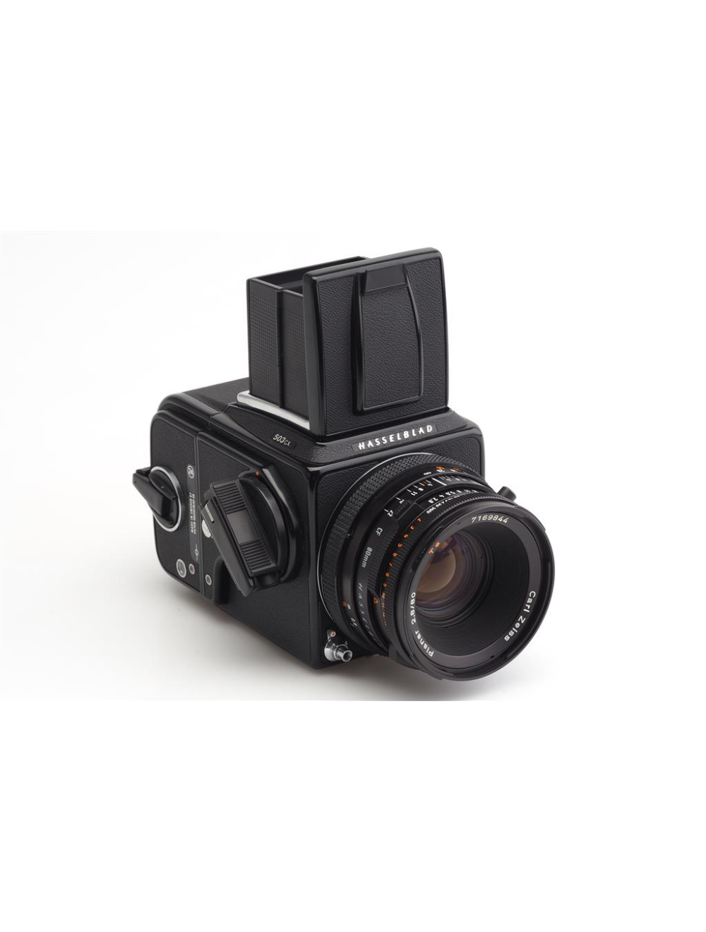 Hasselblad 503 CX Black w . CF Planar 2.8/80mm & Mag. 24 | JO GEIER