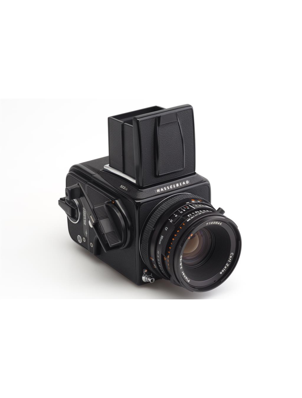 Hasselblad 503 CX Black w . CF Planar 2.8/80mm & Mag. 24 | JO GEIER