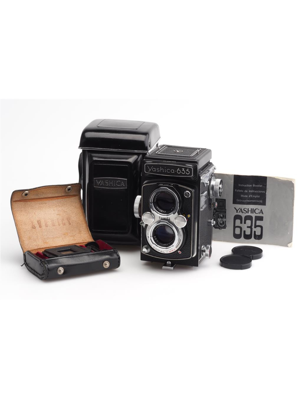 Yashica 635 w. Yashikor 3.5/80mm & Case 6x6 Camera | JO GEIER