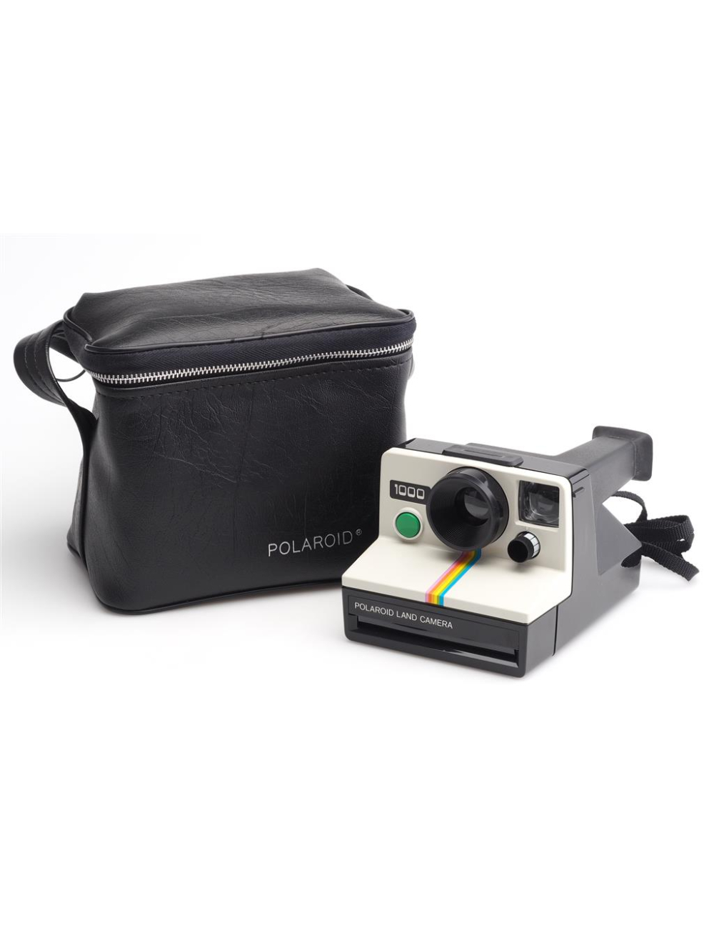 Polaroid Land Camera 1000 & 1000 S avec des films SX-70 entamées