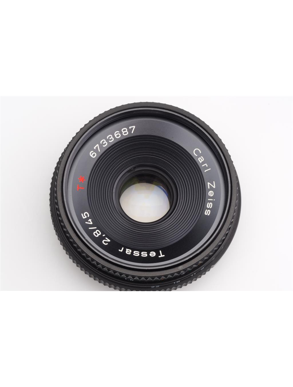 Carl Zeiss f. Contax / Yashica Tessar 2.8/45mm T* Pancake | JO GEIER