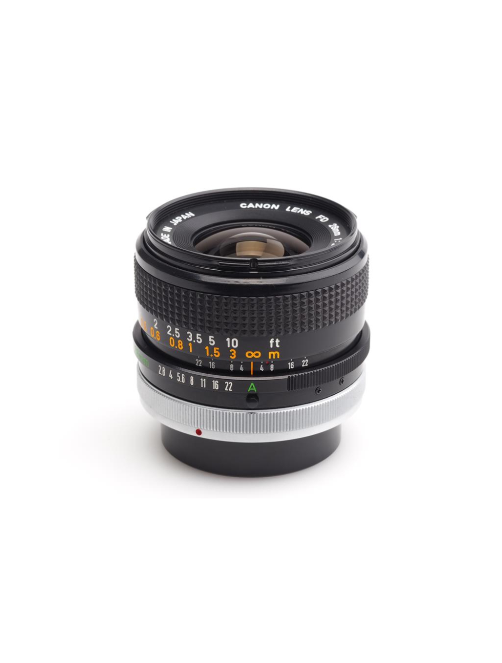 Canon FD 2.8/28mm S.C. w. Skylight Filter #58966 | JO GEIER