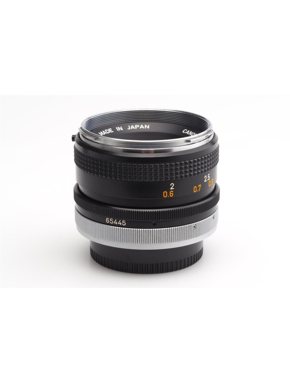 Canon FD 1.8/50mm Chrome Nose #65445 | JO GEIER