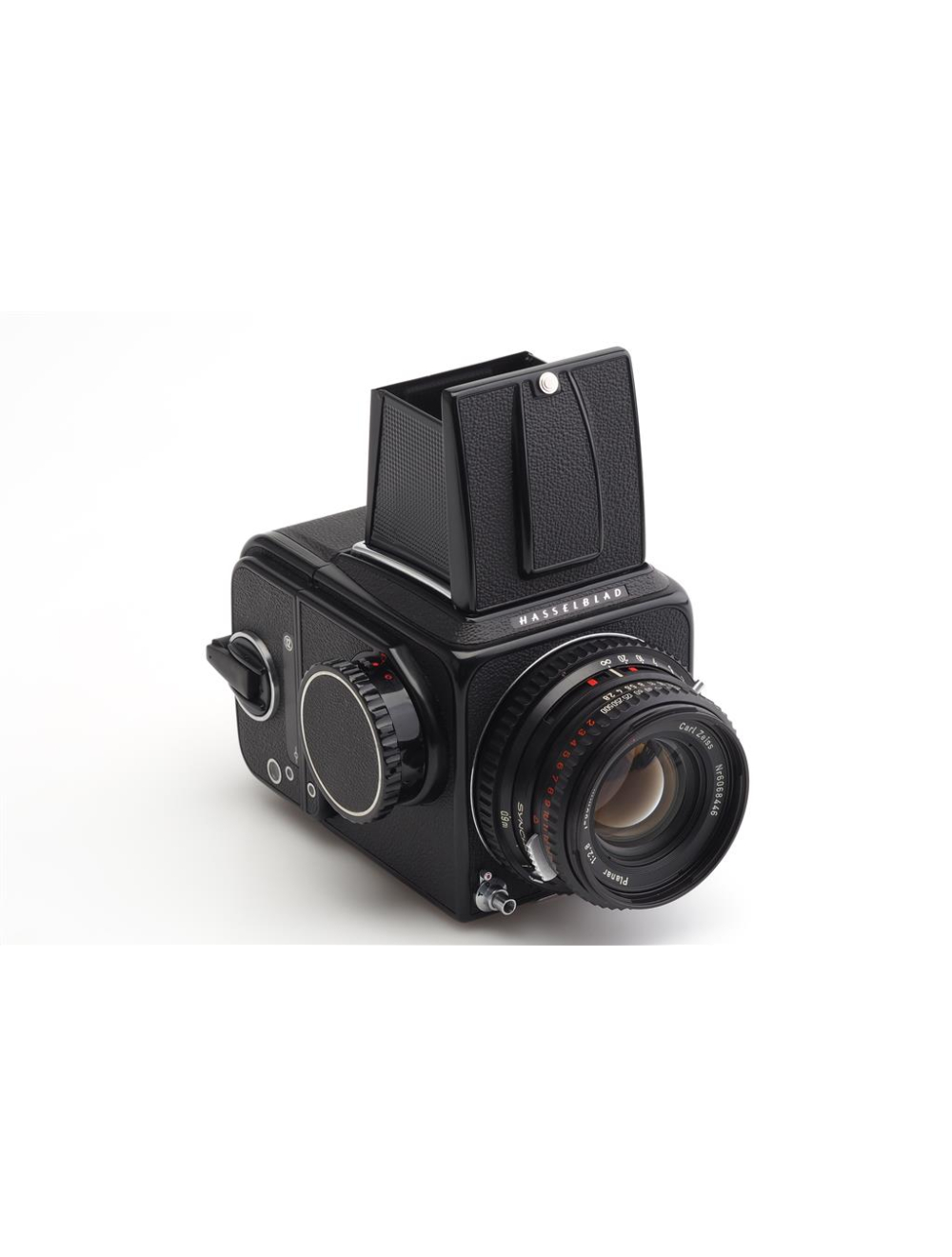 Hasselblad 500 C/M Black w. C Planar 2.8/80mm T* & Mag. 12 | JO GEIER