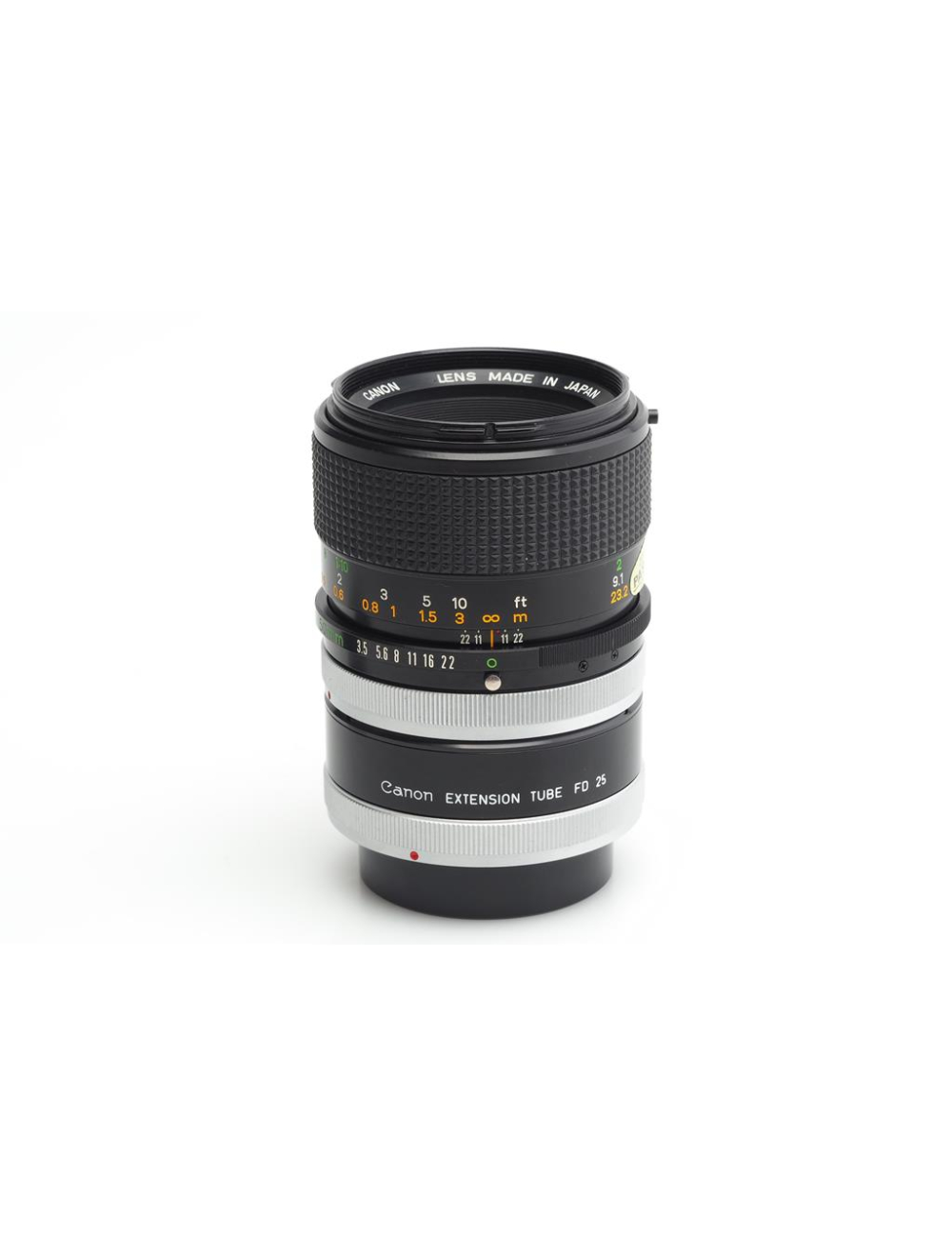 Canon FD 3.5/50mm Macro S.S.C. w. Extension Tube 25 | JO GEIER