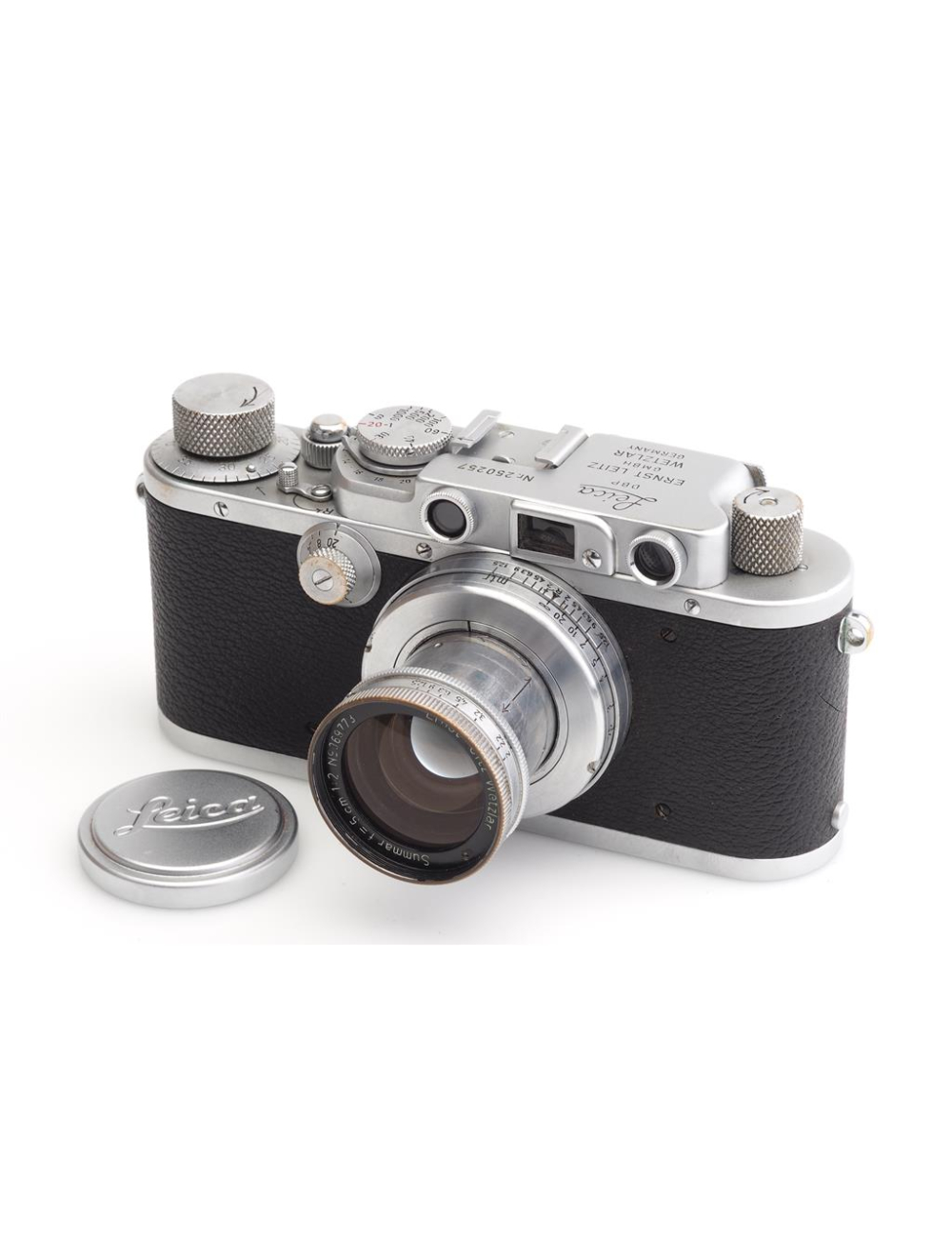 Leitz Leica IIIa Chrome #250257 w. Summar 2/5cm #369773 | JO GEIER