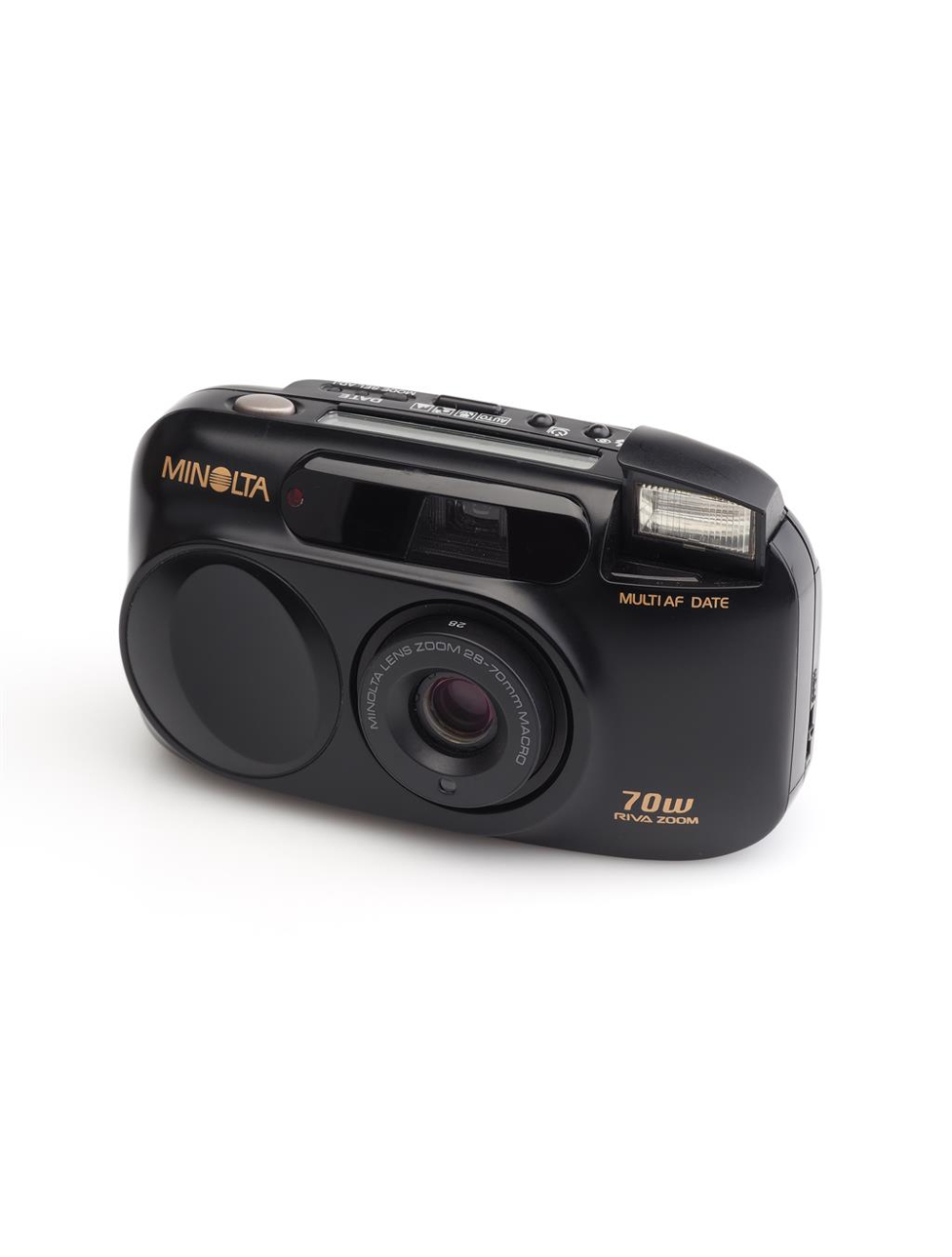 Minolta Riva Zoom 70W Multi AF Compact Camera Black | JO GEIER