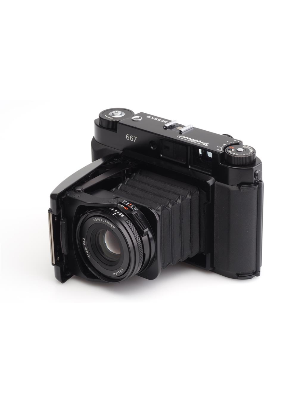 Voigtländer Bessa III 667 w. Heliar 3.5/80mm | JO GEIER