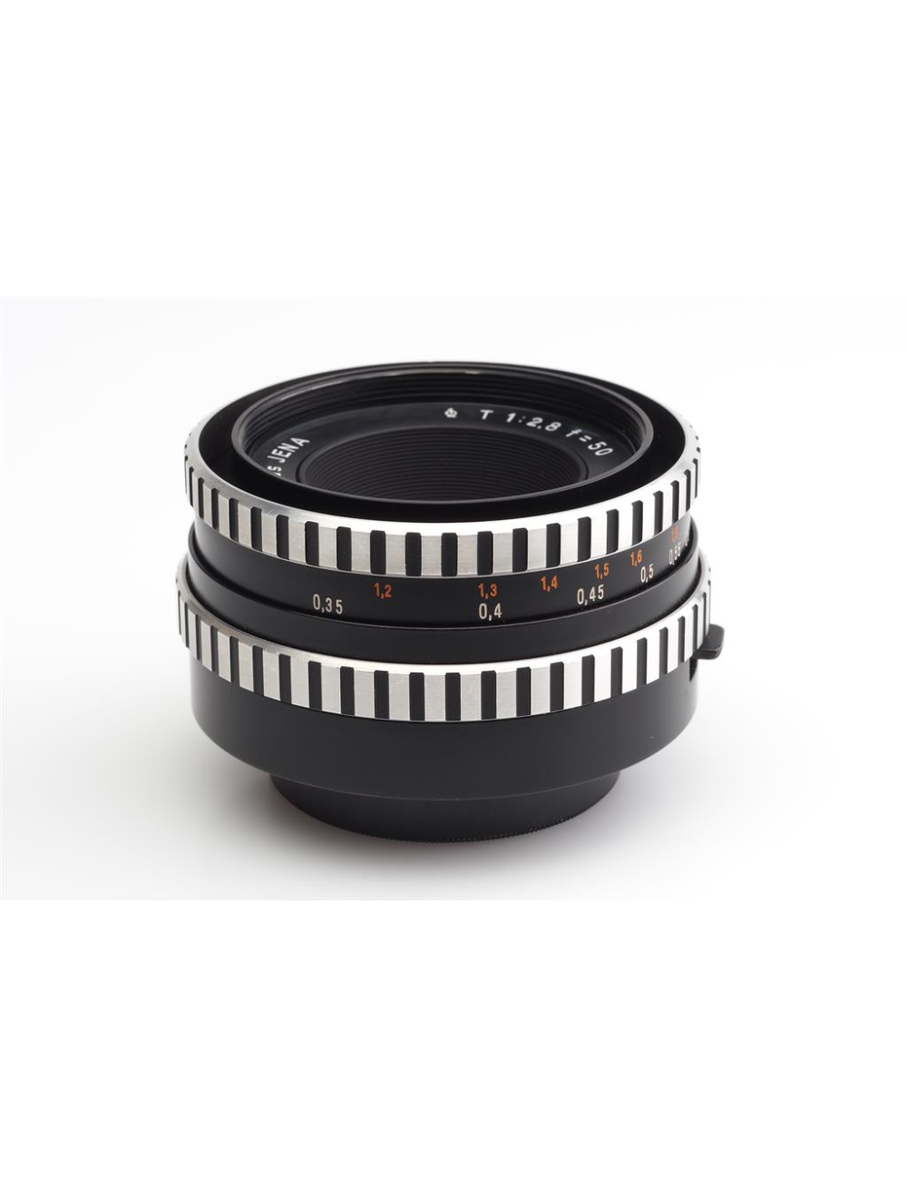 aus Jena f. M42 2.8/50mm T Carl Zeiss Jena Tessar Zebra | JO